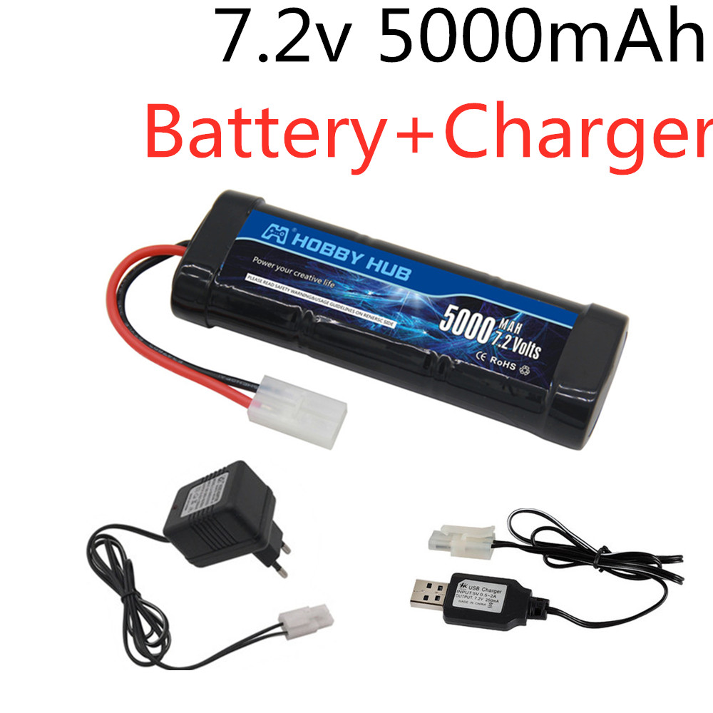 Rc Hobby Vehicles - 7.2V 5000 MAh Ni-MH Pin Với