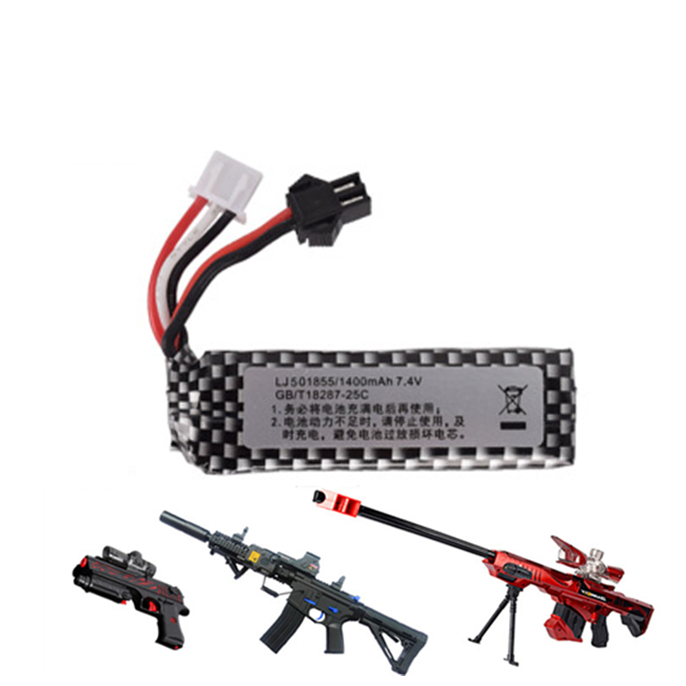 Rc Hobby Vehicles - 7.4V 1400Mah 25C 501855 Pin Lipo