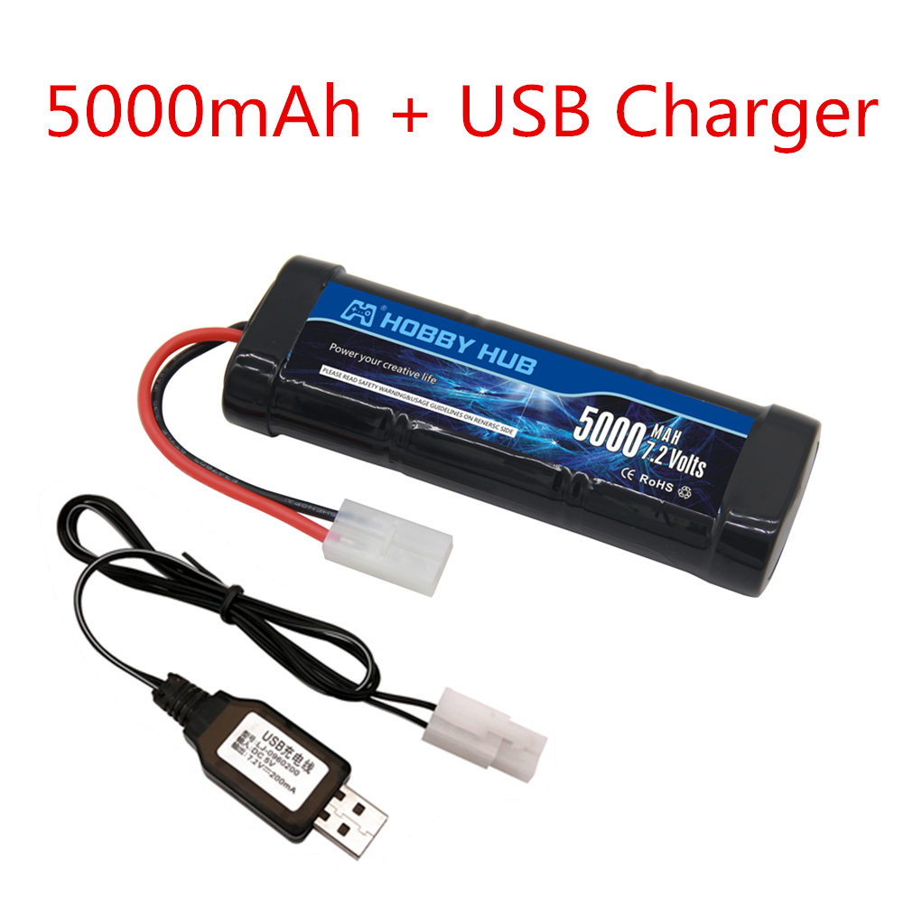 7.2V 5000 MAh Ni-MH Pin Với Sơ - đánh giá và giá Rc Hobby Vehicles