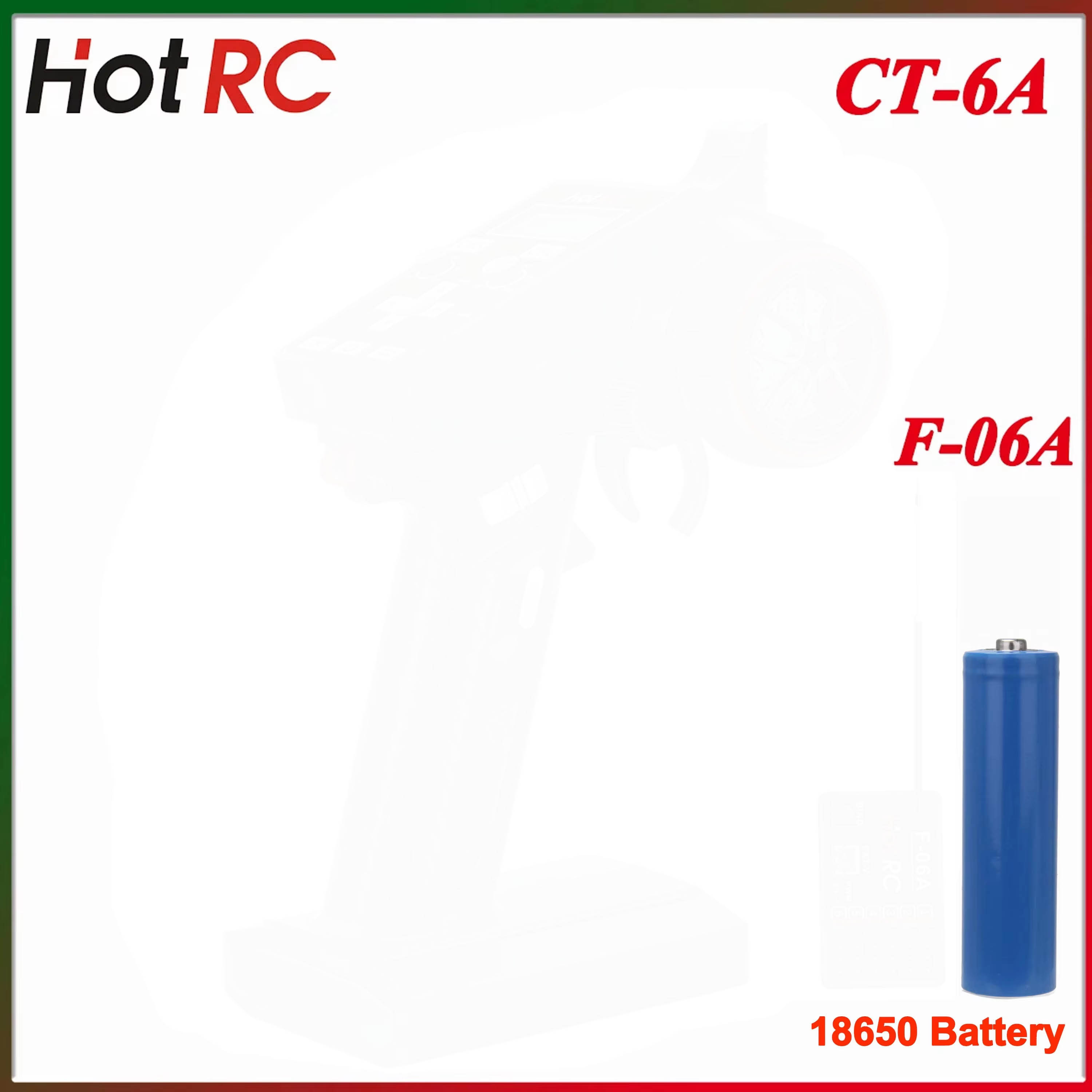 HotRC CT-6A 2.4G 6CH 6 Channel - đánh giá và giá Radio Transmitter 6Ch