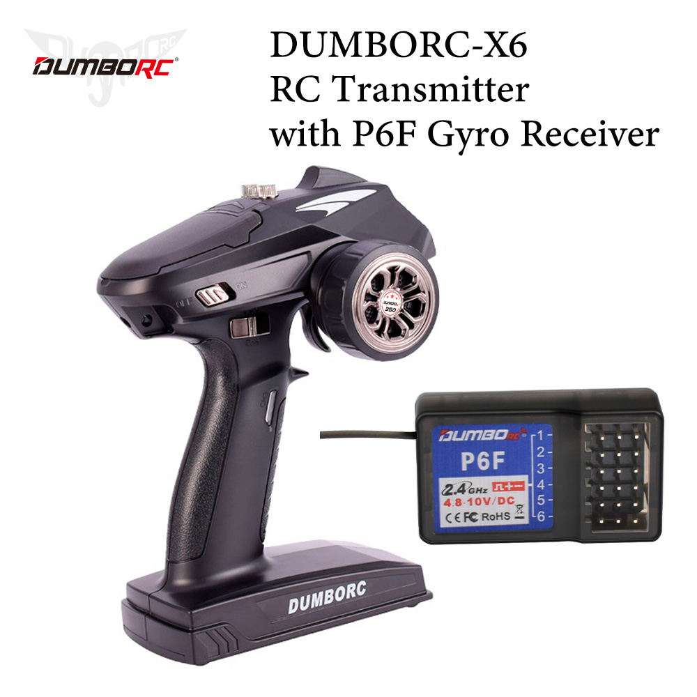 DUMBORC X6P 6CH 2.4G RC Radio  - đánh giá và giá Radio Transmitter 6Ch