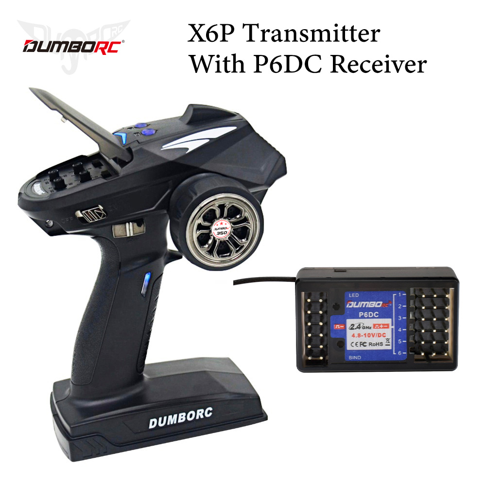 DUMBORC X6P 6CH 2.4G RC Radio  - đánh giá và giá Radio Transmitter 6Ch