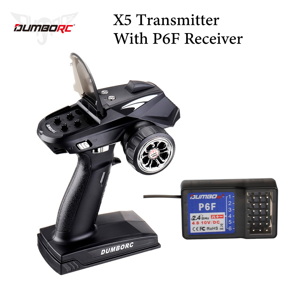 DUMBORC X6P 6CH 2.4G RC Radio  - đánh giá và giá Radio Transmitter 6Ch
