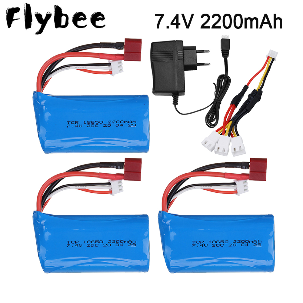 7.4V 2200mAh 18650 Lipo Batery - đánh giá và giá Rc Hobby Vehicles