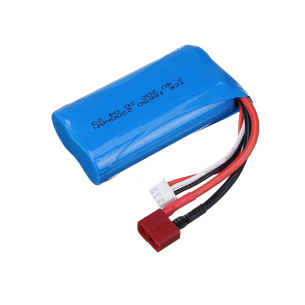 7.4V 2200mAh 18650 Lipo Batery - đánh giá và giá Rc Hobby Vehicles