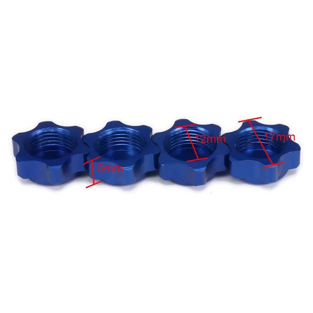 17mm Aluminum Wheel Hub Hex Nu - đánh giá và giá Rc Hobby Grade Truck