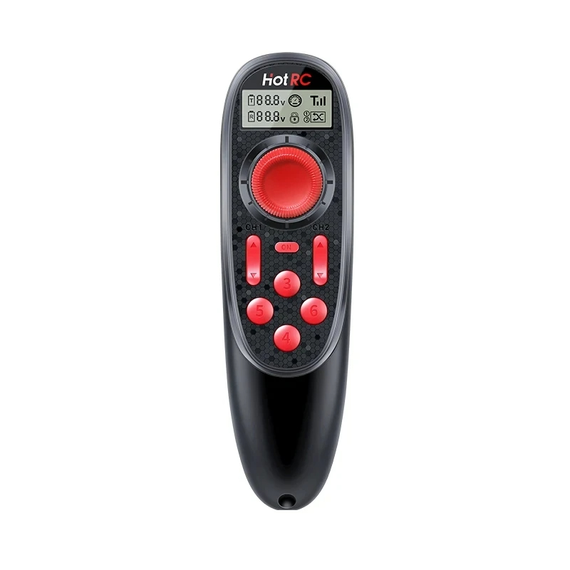 HOTRC DS-600 6CH 2.4GHz Radio  - đánh giá và giá Radio Transmitter 6Ch