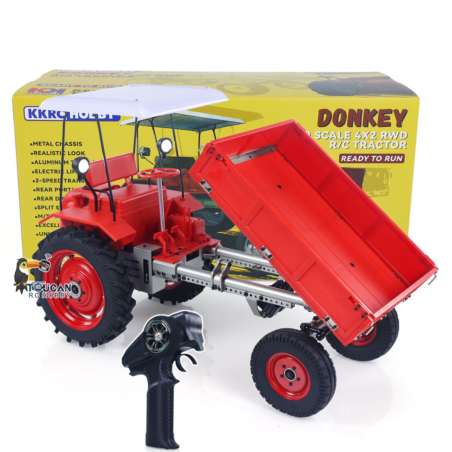 1/10 RC Farm Tractor Car 4x2 M - đánh giá và giá Rc Hobby Farm