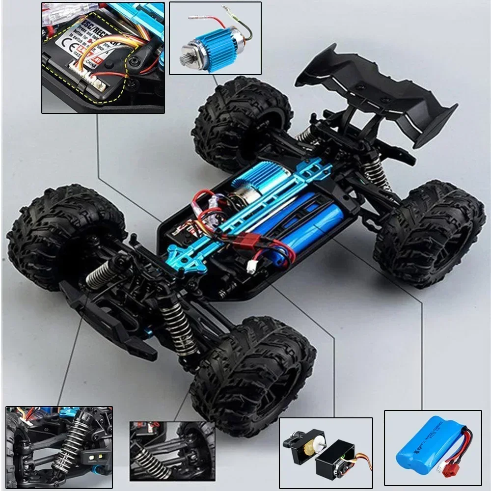 WLtoys 1:16 Scale Large RC Car - đánh giá và giá Rc Hobby Grade Truck