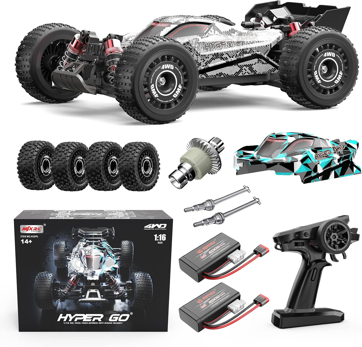 1/16 Scale RTR Brushless RC Bu - đánh giá và giá Rc Hobby Grade Truck