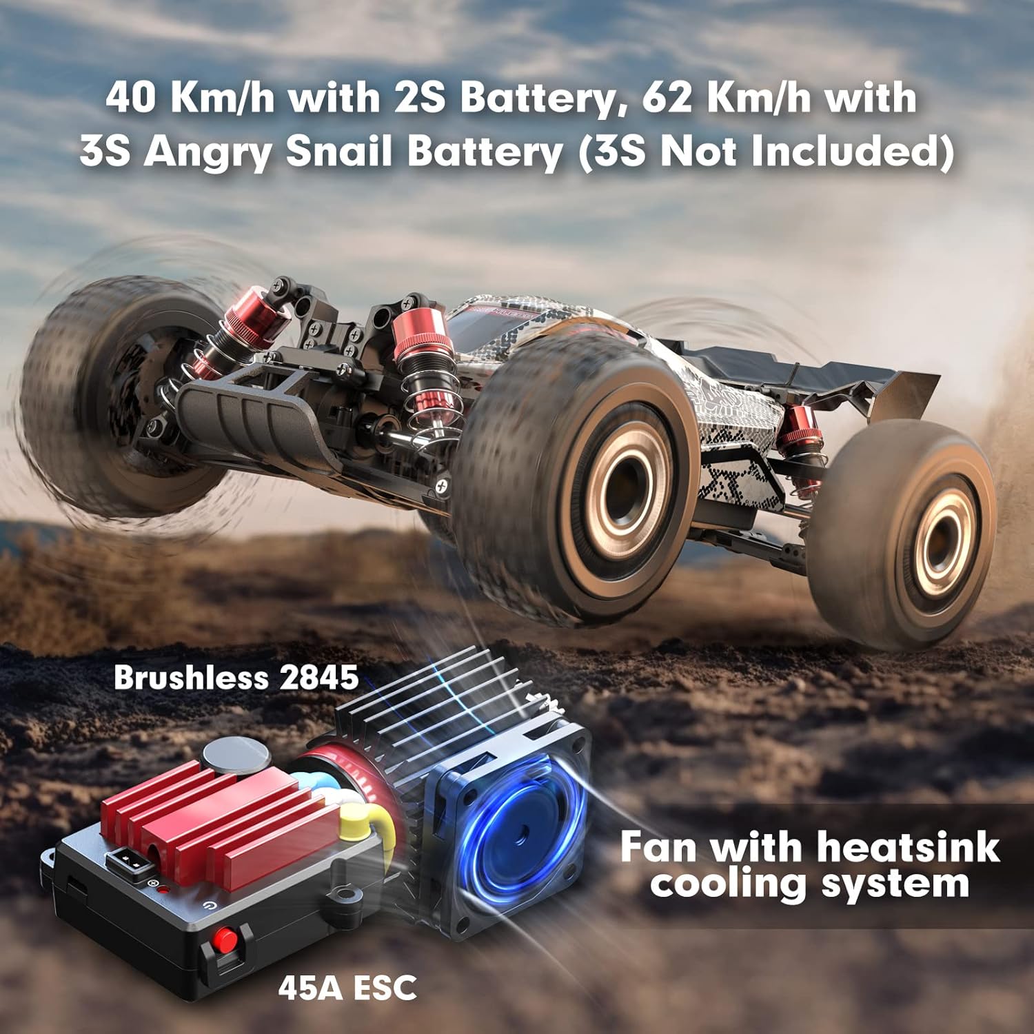 1/16 Scale RTR Brushless RC Bu - đánh giá và giá Rc Hobby Grade Truck