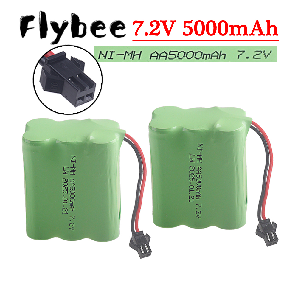 (SM-2P Plug) 7.2V 5000mah NiMH - đánh giá và giá Rc Hobby Vehicles