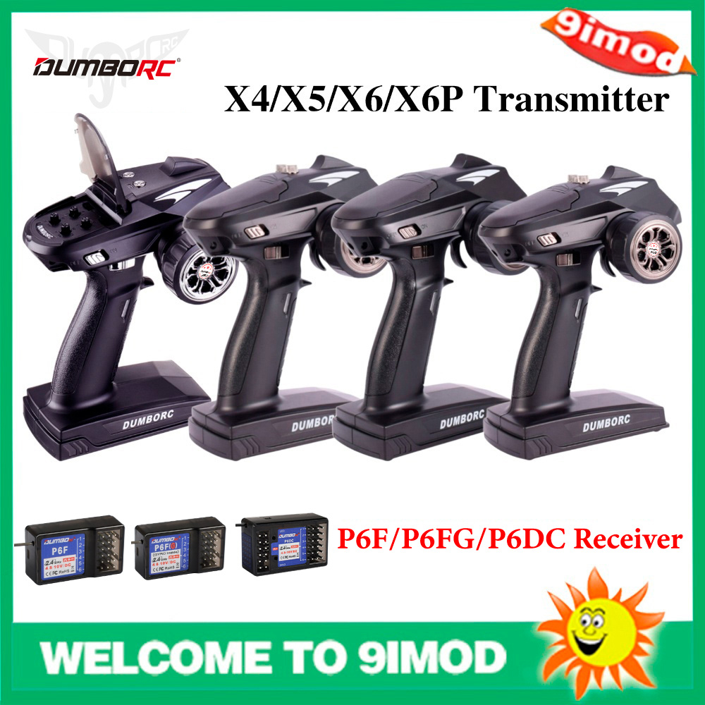DUMBORC X6P 6CH 2.4G RC Radio  - đánh giá và giá Radio Transmitter 6Ch