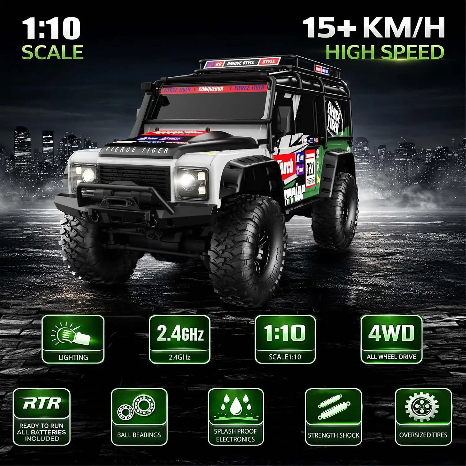 RC Cars RC Crawler 1/10 Scale  - đánh giá và giá Rc Hobby Grade Crawler