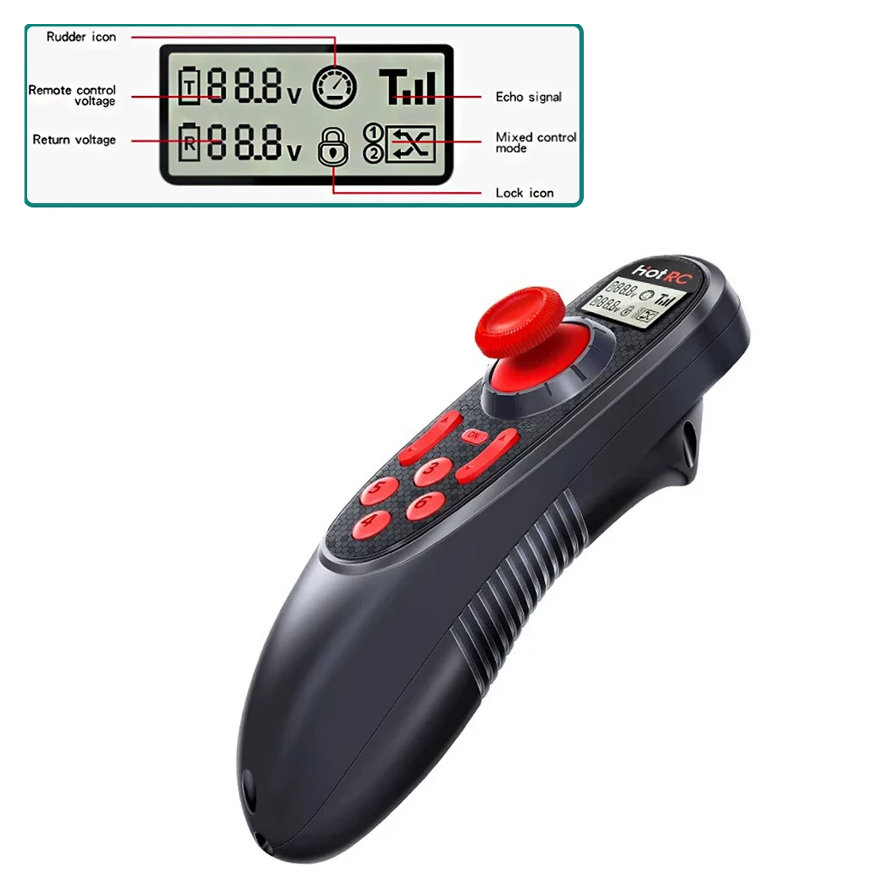 HOTRC DS-600 6CH 2.4GHz Hệ Thố - đánh giá và giá Radio Transmitter 6Ch