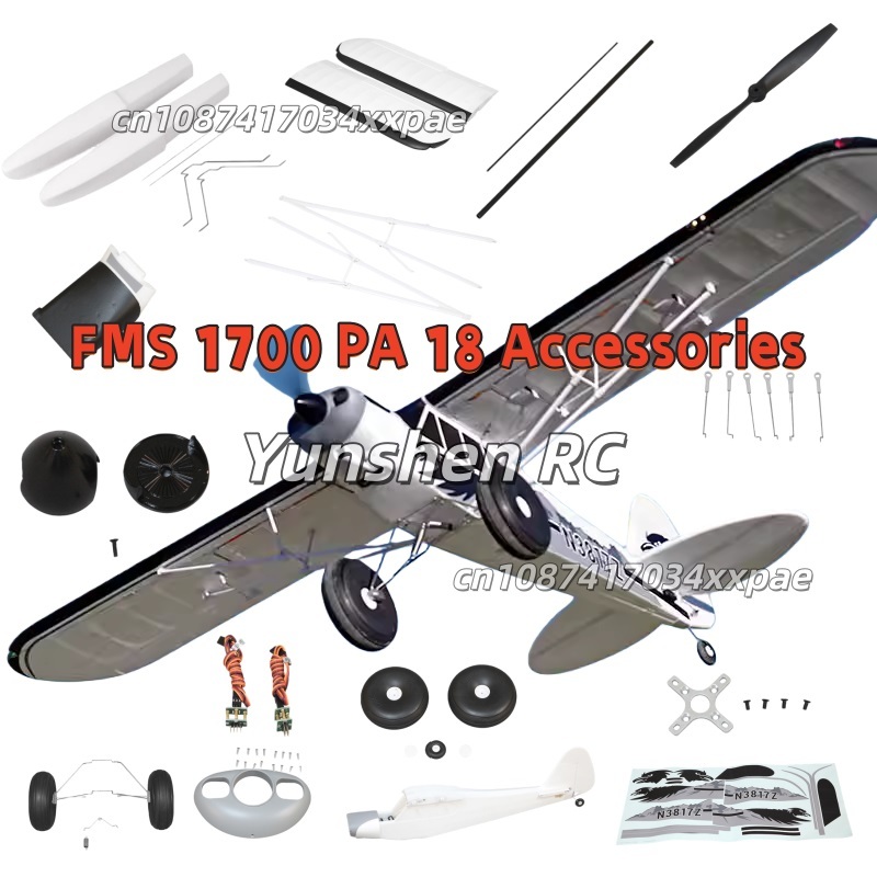 FMS RC Plane Decals For 1700mm - đánh giá và giá Rc Hobby Toys
