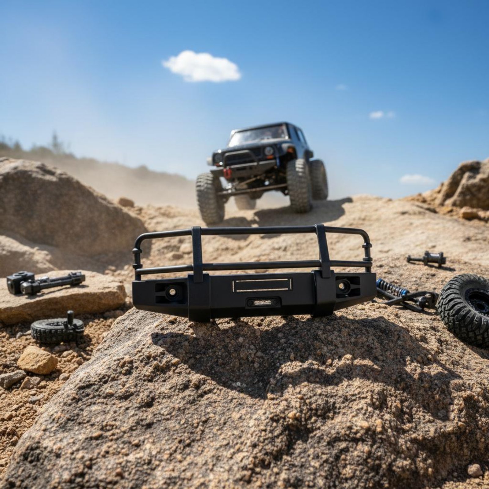 RC Crawler Front Bumper Shock  - đánh giá và giá Rc Hobby Vehicles