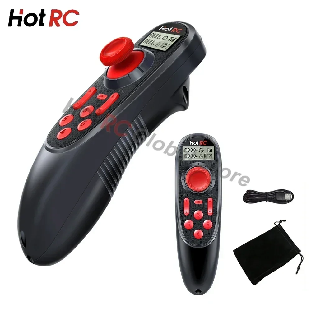 HOTRC DS600 6CH 6 Channel 2.4G - đánh giá và giá Radio Transmitter 6Ch