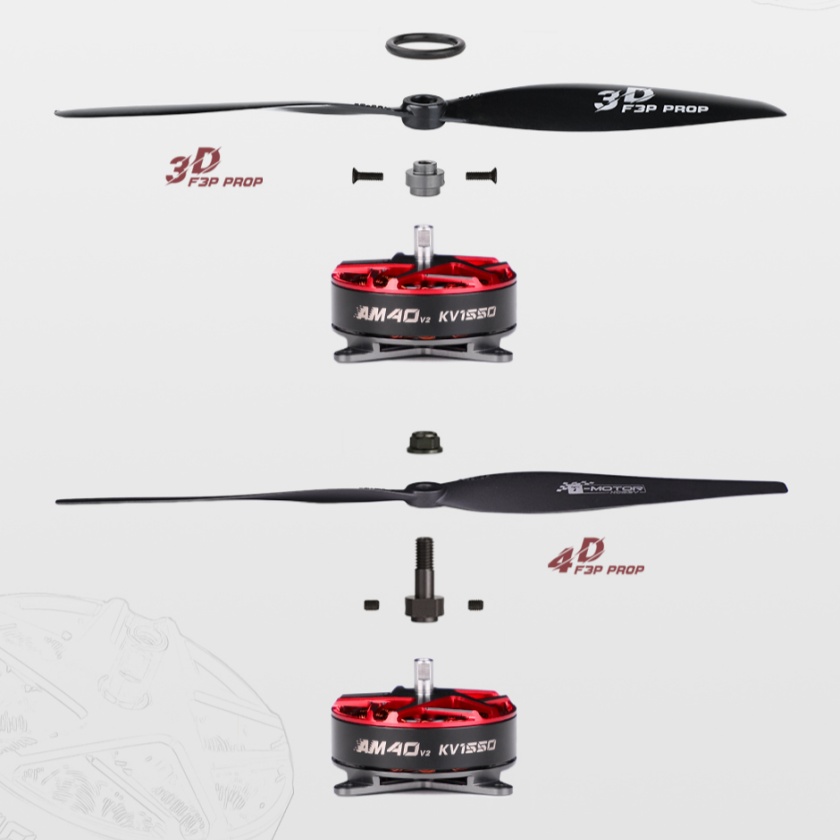 T-Hobby AM40 V2 3D/4D 2-3S Pow - đánh giá và giá Rc Hobby Motors