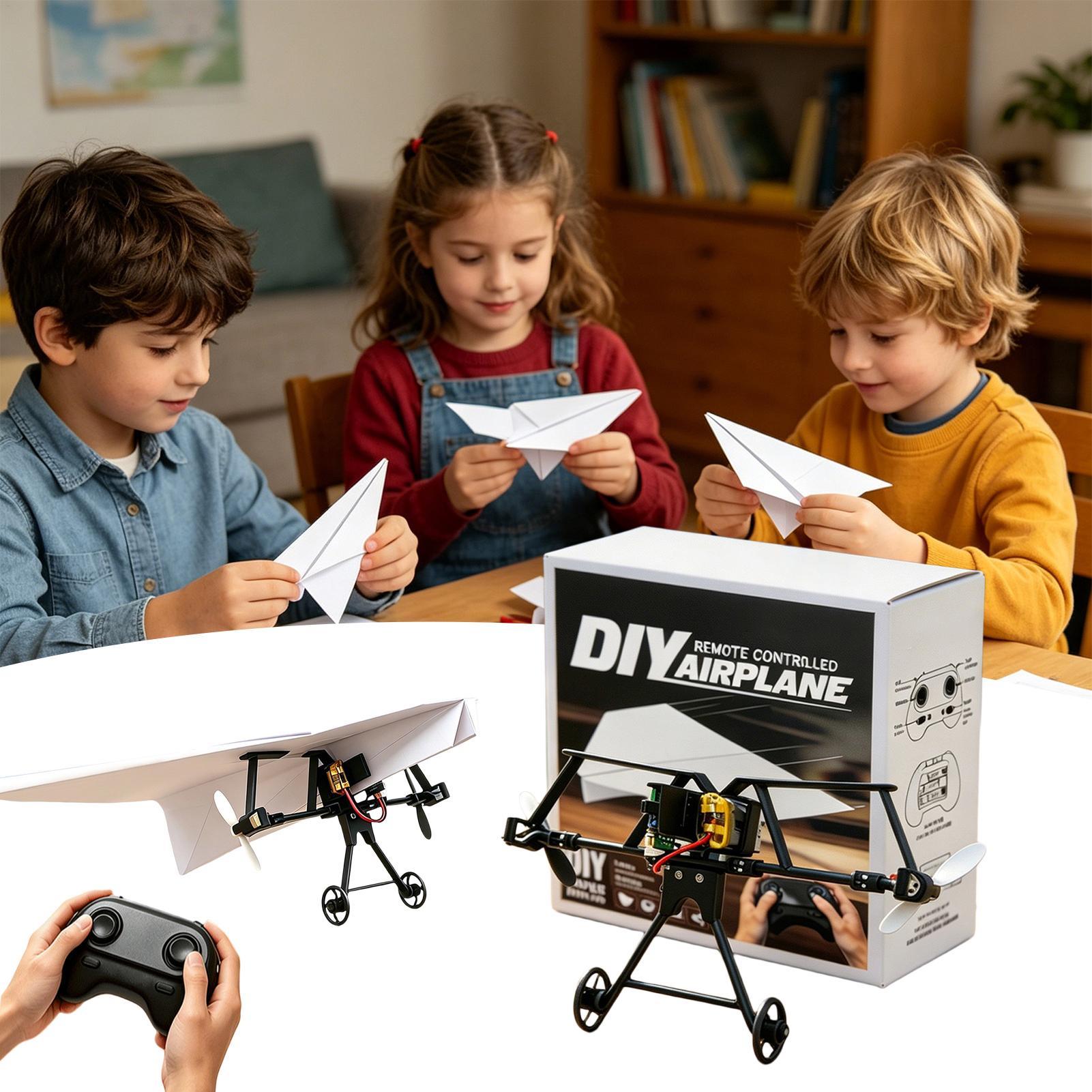 DIY RC Paper Airplane Kit Plan - đánh giá và giá Rc Hobby Toys