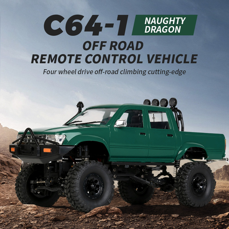 Full Scale WPL C64 4WD Climbin - đánh giá và giá Rc Hobby Grade Truck