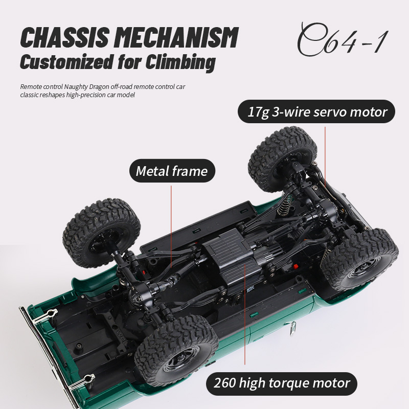 Full Scale WPL C64 4WD Climbin - đánh giá và giá Rc Hobby Grade Truck