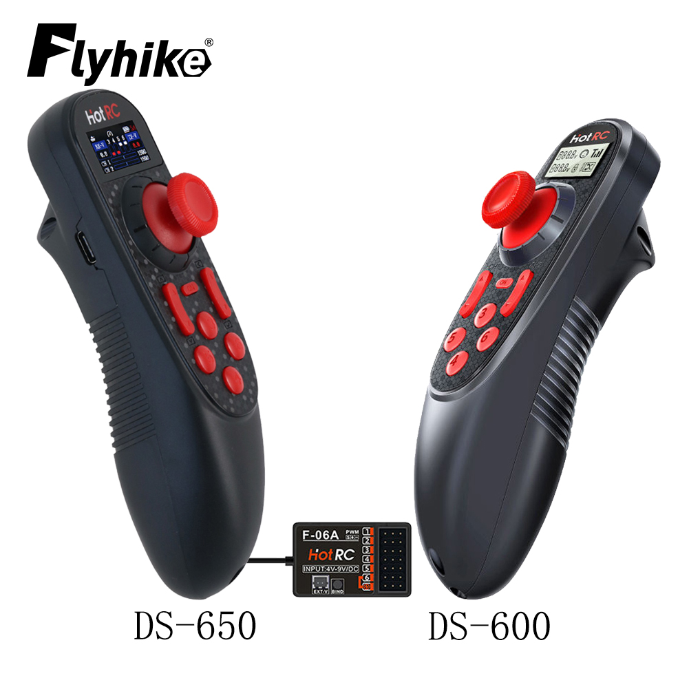 HOTRC DS-650 / DS-600 2.4G 6CH - đánh giá và giá Radio Transmitter 6Ch