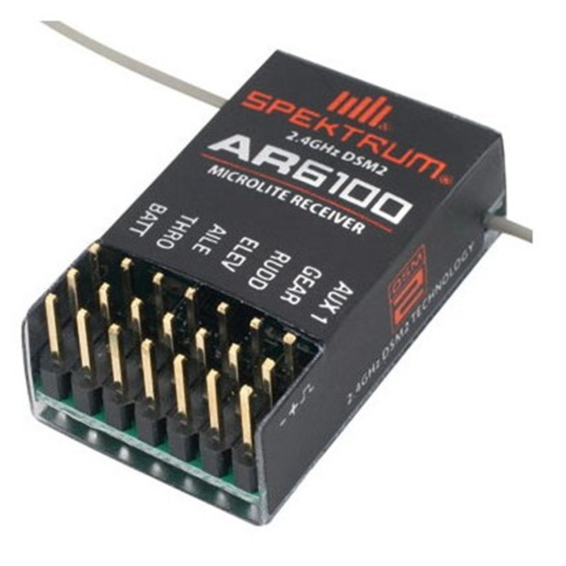 AR6100 DSM2 RC Đầu Thu 2.4GHz  - đánh giá và giá Rc Hobby Toys