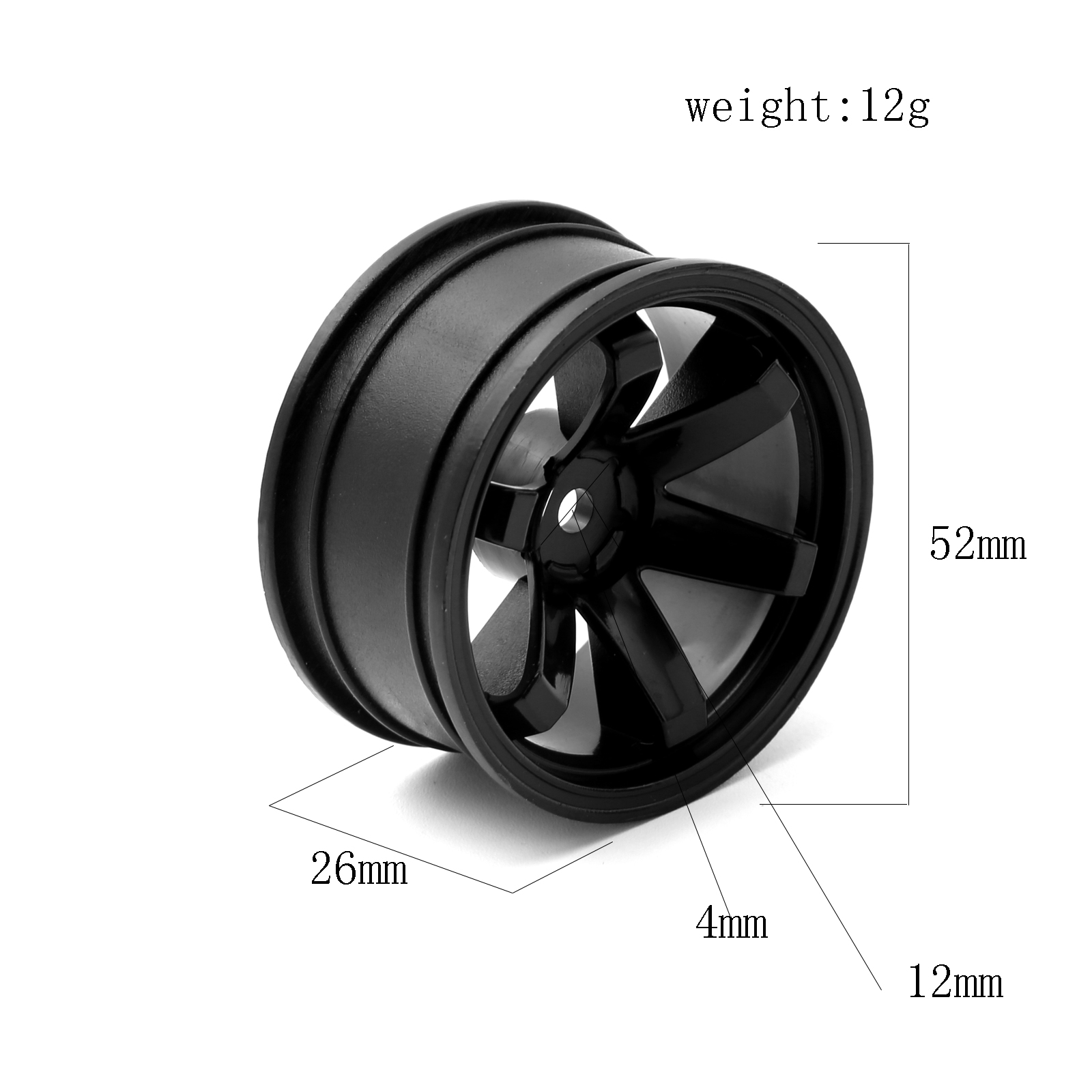 4pcs  Plastic Wheel Hub RC Rac - đánh giá và giá Rc Hobby Toys