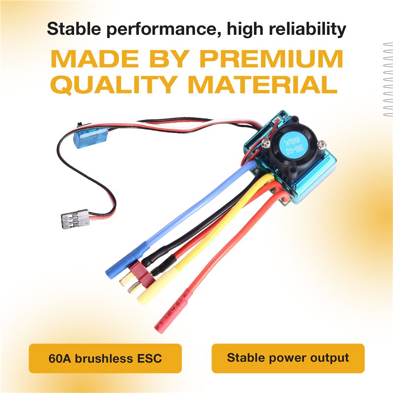 MACH-60A Brushless ESC Speed C - đánh giá và giá Rc Hobby Motors