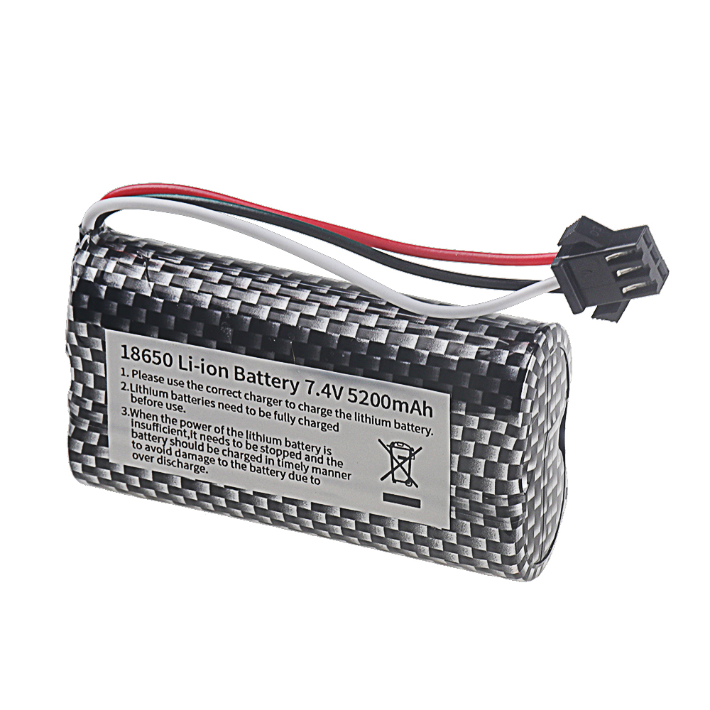 18650 Li-ion 7.4V 5200mAh Batt - đánh giá và giá Rc Hobby Vehicles
