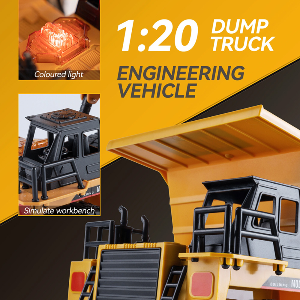 1:20 Scale 4WD RC Dump Truck 1 - đánh giá và giá Rc Hobby Grade Truck