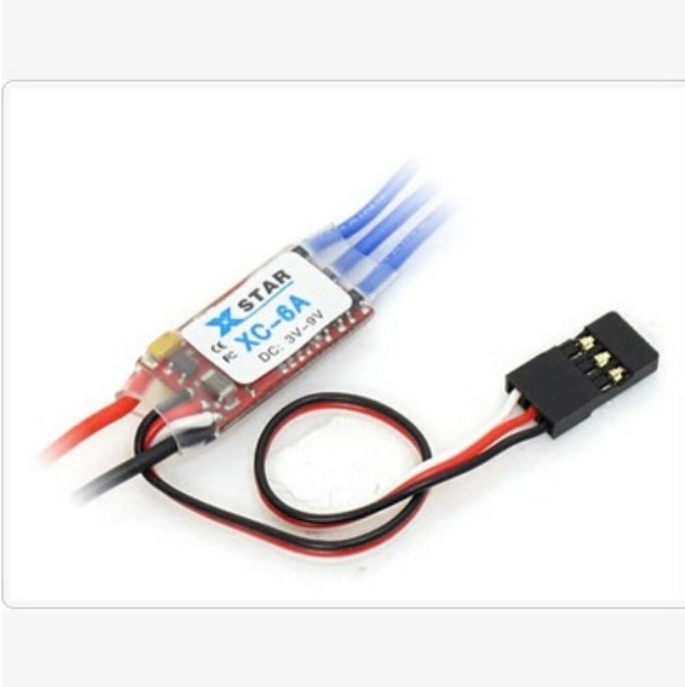 FATJAY XC-6A Brushless ESC 6A  - đánh giá và giá Rc Hobby Vehicles