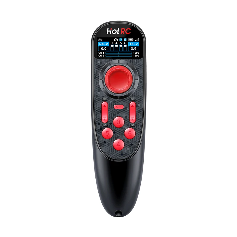 HOTRC DS650 6CH 2.4G Transmitt - đánh giá và giá Radio Transmitter 6Ch