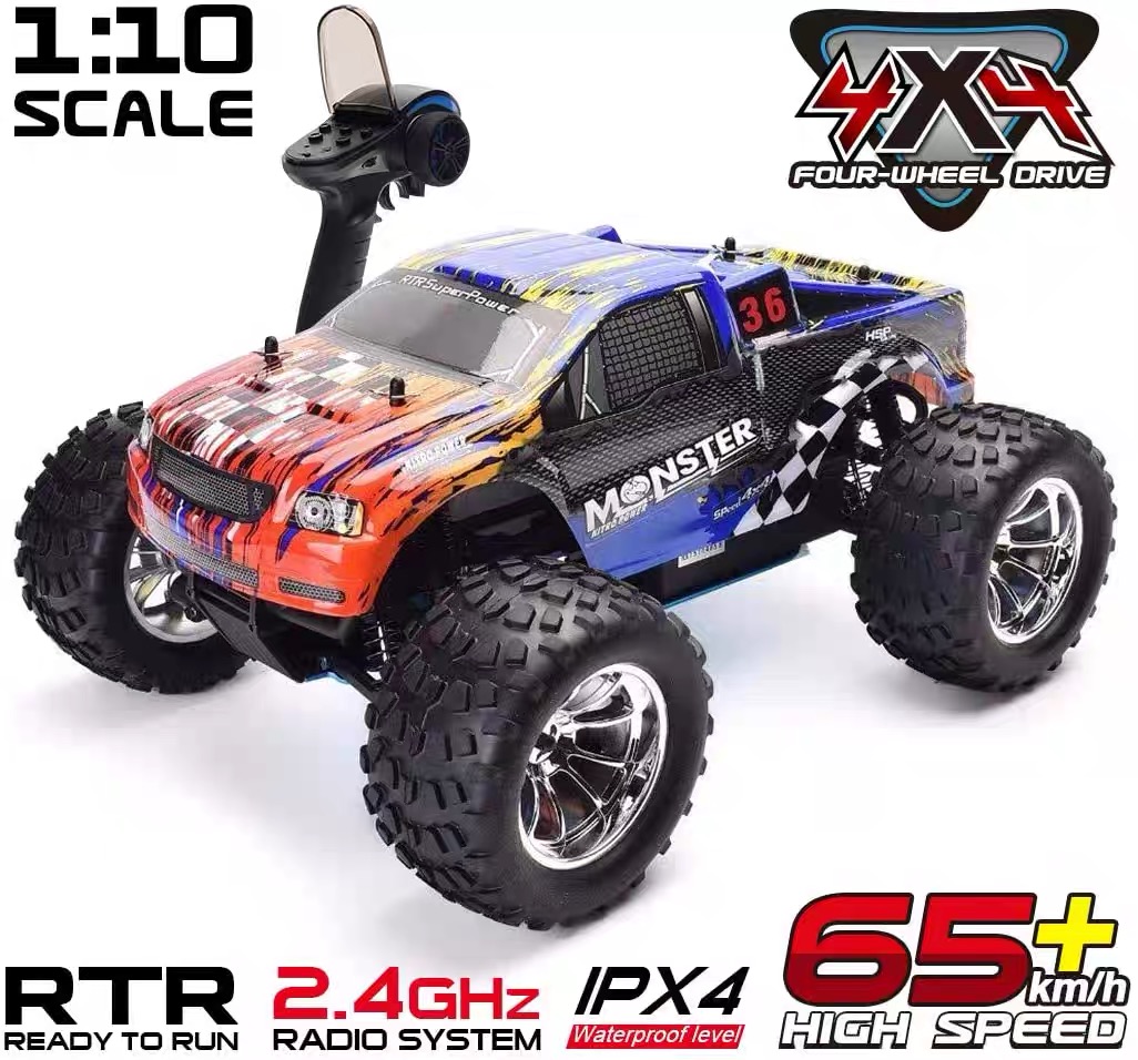 HSP RC Truck 1:10 Scale Nitro  - đánh giá và giá Rc Hobby Grade Truck