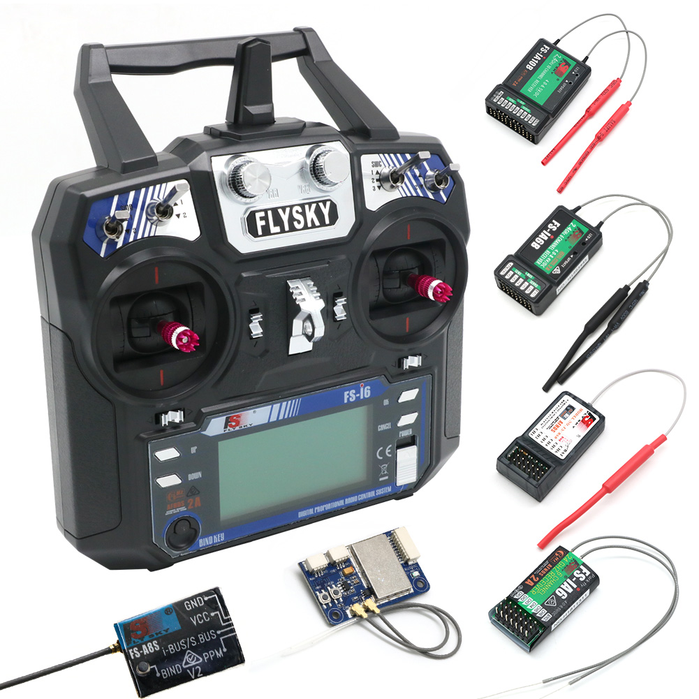 FLYSKY FS-i6 I6 Transmitter 2. - đánh giá và giá Radio Transmitter 6Ch