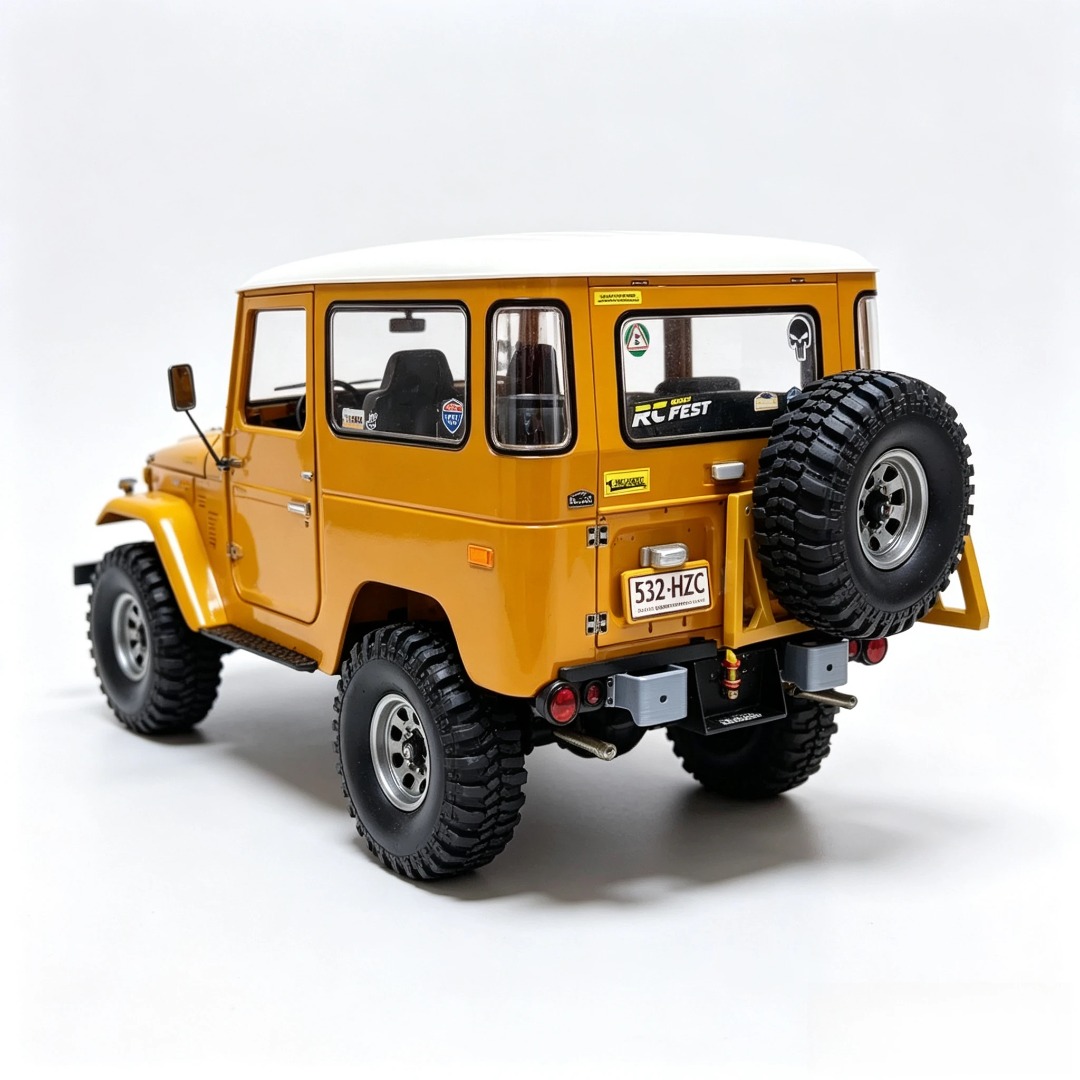 Lockable Open Spare Tire Carri - đánh giá và giá Rc Hobby Grade Crawler