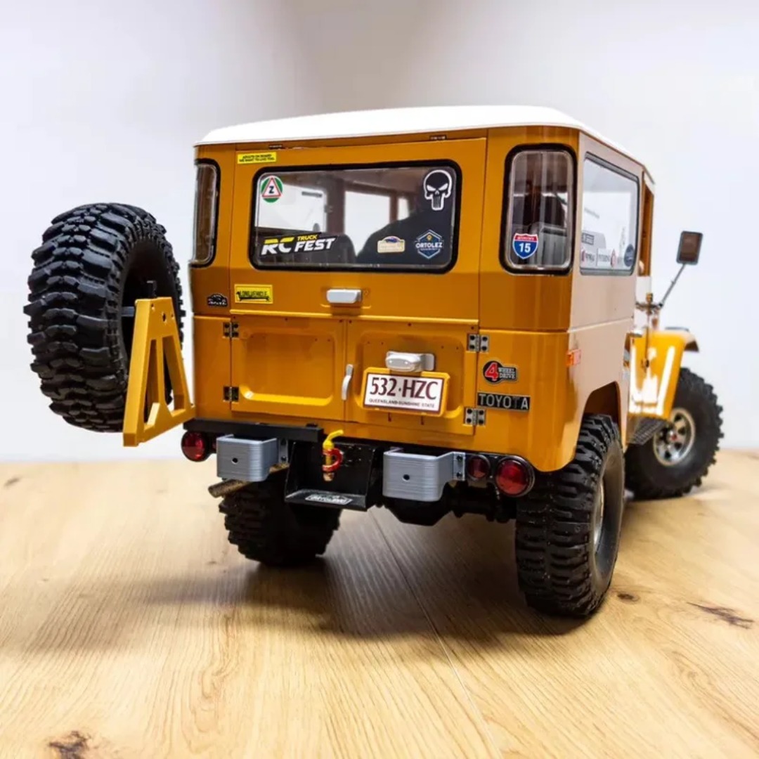 Lockable Open Spare Tire Carri - đánh giá và giá Rc Hobby Grade Crawler