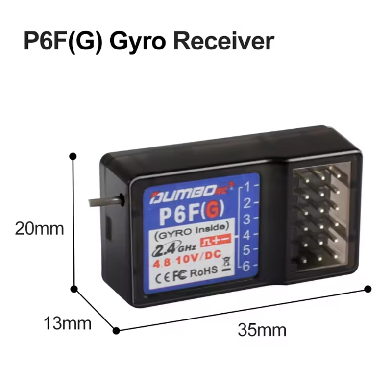 DUMBORC P6F/P6FG/P6DC/P6DCG 2. - đánh giá và giá Radio Transmitter 6Ch