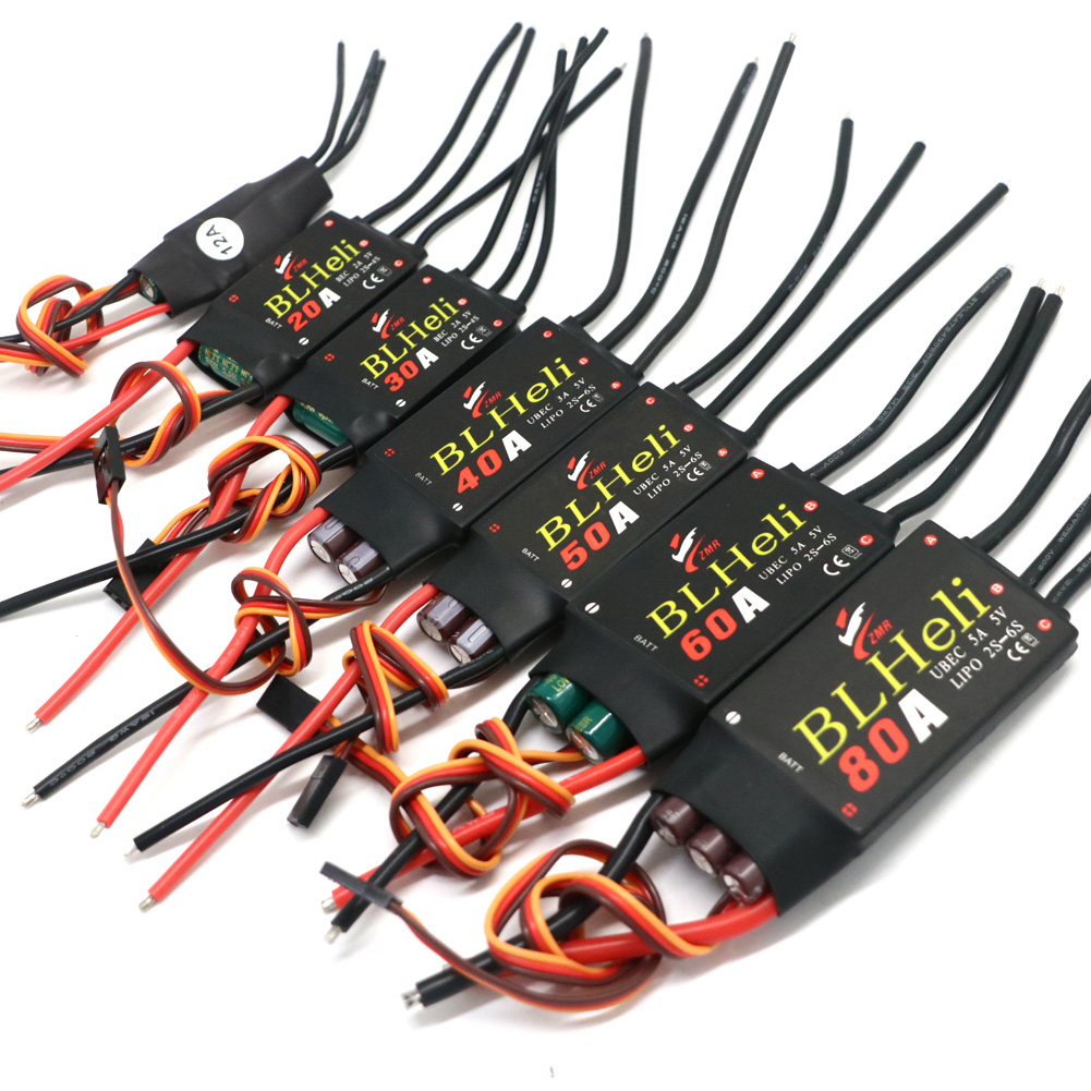 BLHeli Brushless ESC 80A 12A 2 - đánh giá và giá Rc Hobby Toys