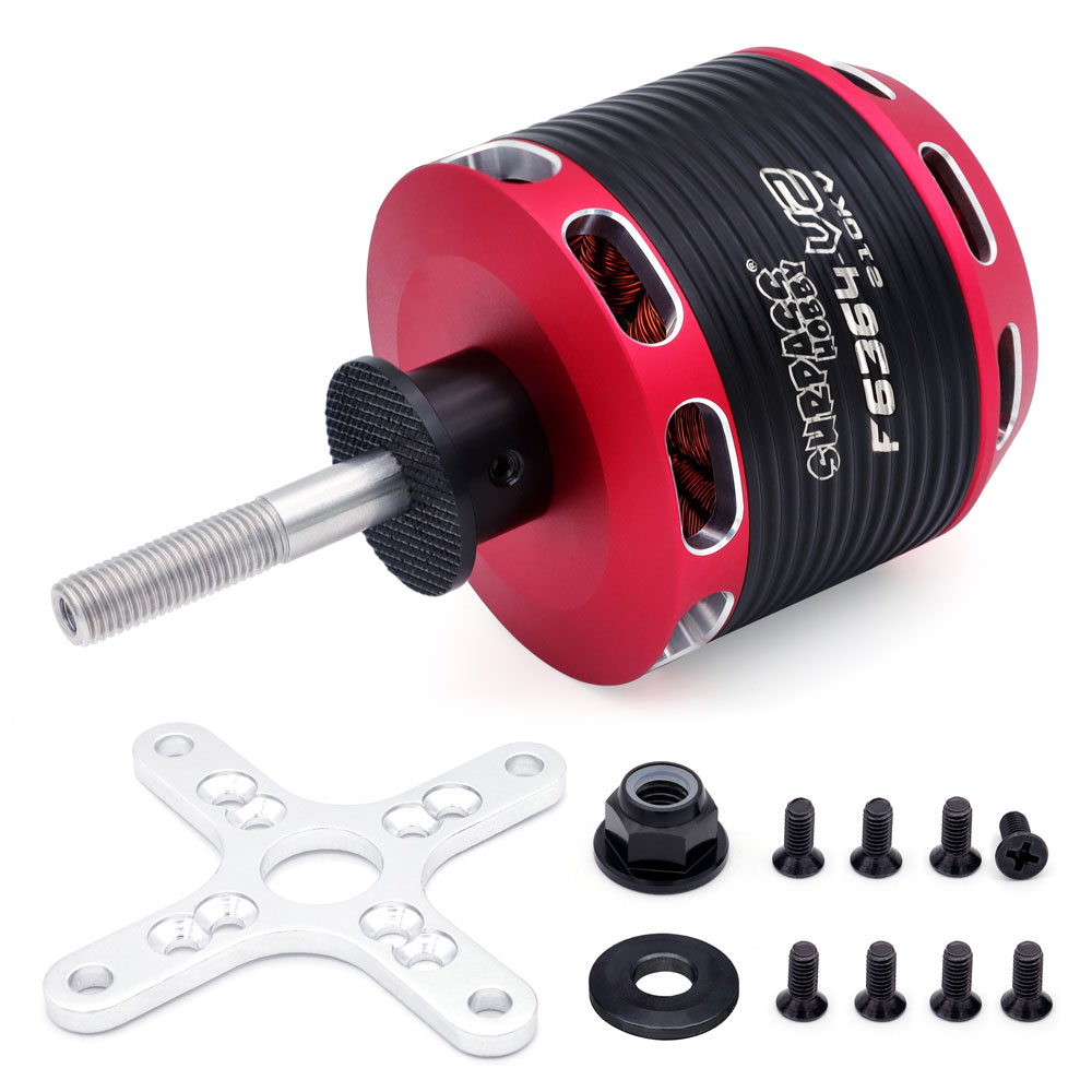 Surpass Hobby F-6364 210KV Bru - đánh giá và giá Rc Hobby Ua