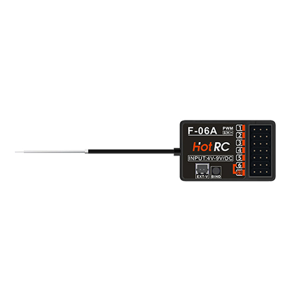 HOTRC DS-600 2.4GHz 6CH RC Boa - đánh giá và giá Radio Transmitter 6Ch